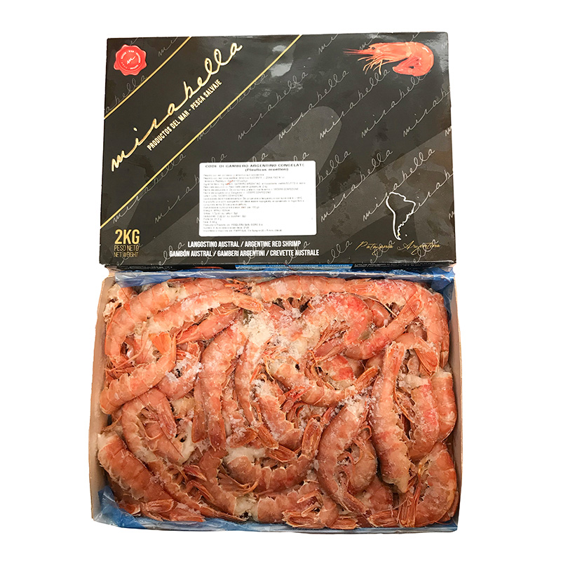 GAMBERI ARGENTINI CONG. C2 12KG 阿根廷去头虾